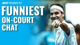 Funny & Weird On-Court Tennis Chat Moments 