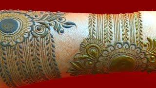 Mehndi Design For Back Hand Ll New Stylish Henna Design Tutorial ll Classic Elegant मेहंदी डिजाइन ll