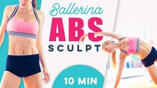 10 min ABS workout for women | Ballet Body Sculpting