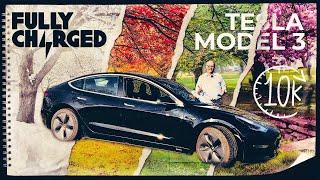 Positives and negatives of the Tesla Model 3 at 10k miles | Fully Charged