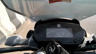 Yamaha FZ25 top speed after 3rd service #yamaha #fz25  #topspeed