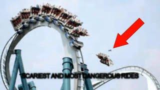 Top 10 SCARIEST Roller Coasters YOU WON'T BELIEVE EXIST!