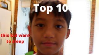TOP 10 THIS KID WANTS TO SLEEP!!!