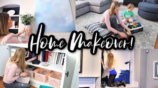 *NEW* FULL LIVING ROOM MAKEOVER! 