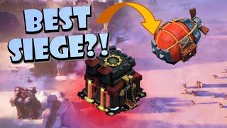 BLIMP IS THE BEST SIEGE MACHINE?! FOUR TH10 Attacks Strategies to 3 STAR with the BLIMP!