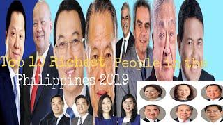Top 10 Richest People in the Philippines 2019