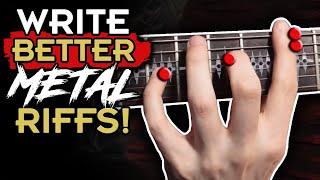 How To Write AMAZING Modern Metal Riffs! | Guitar Lesson