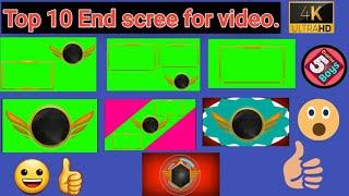 End screen | End screen video | 10 End screen | No copyright | No copyright 10 end screen video |