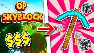 OP SKYBLOCK MINECRAFT SERVER RESET (FREE TOP RANKS) 1.8/1.9/1.12.2/1.13.1/1.14 2019 [HD]