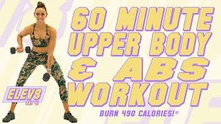 60 Minute Upper Body and Abs Workout 