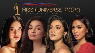 TOP  9 CANDIDATES -  Familiar faces eye Miss Universe Philippines 2020 crown.