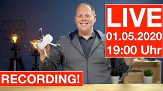 Live Q&A zur DJI Mavic Air 2 - Meinungsaustausch & Fragen vor dem Kauf! (Recording)