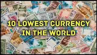Top 10 Country | Lowest Currency Value in the World | General Knowledge | GK in English
