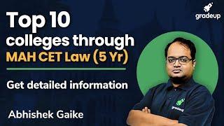 Top 10 colleges through MAH CET Law (5 Yr) 2020 | Detailed information on cut-offs & College life