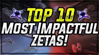 Top 10 Most Impactful Zetas in SWGoH! | Star Wars: Galaxy of Heroes