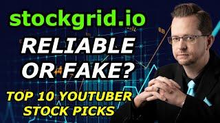 StockGrid.io Review - REAL OR FAKE NUMBERS - Top 10 YouTuber Stock Picks for Thursday, June 24, 2021