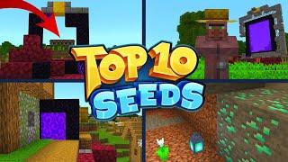 TOP 10 BEST NEW SEEDS For Minecraft 1.16 Nether Update! (Pocket Edition, Xbox, PS4, Switch & W10)