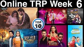 Online TRP of Week 6 (2021) | TRP of this Week | TOP 10 SHOWS