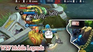 WTF Mobile Legends Funny Moments | Be a GOOD teammates