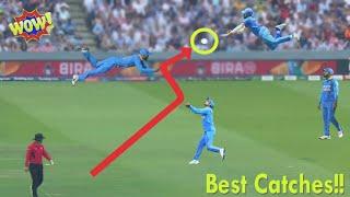 Top 10 Best Catches in Cricket! Acrobatic Catches in Cricket History! Part-1