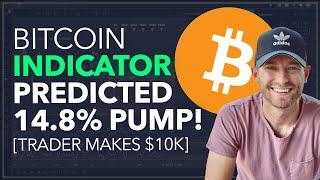 BITCOIN - INDICATOR PREDICTED 14.8% PUMP! [TRADER MAKES $10K, AND $6K PROFIT]