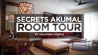 SECRETS AKUMAL ROOM TOUR - Master Suite Ocean Front Swim Out, Best Room!