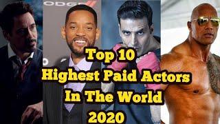 Top 10 Most Paid Actor In The World || 2020