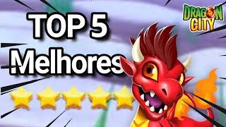 TOP 5 Melhores Dragões Para Colocar 5 Estrelas no Dragon City