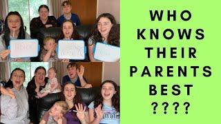 WHO KNOWS THE PARENTS BEST???