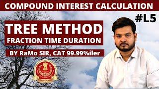 11:30 AM || SSC CGL 2019 || SI & CI (Day 5)|| Tree Method (Fraction Time Duration)||By RaMo Sir ||29