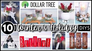 BEST TOP 10 DOLLAR TREE & WOOD DIYS | Winter & Holiday Theme | Christmas DIY Ideas to Try in 2021!