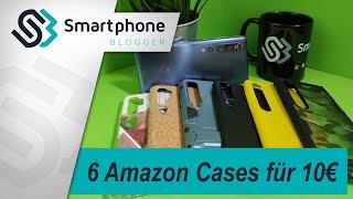 XIAOMI Mi 10 Case - 6 Cases für 10 Euro