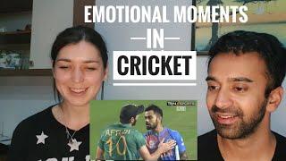 Top 10 emotional moments in cricket REACTION