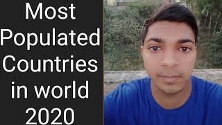 TOP 10 MOST POPULATION COUNTRY IN WORLD 2020 #GOURAVJANGRA
