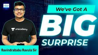 Big Surprise is Coming Your Way | Live on 1st Feb at 10 am | Ravindrababu Ravula Sir