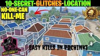 TOP 10 SECRET BUILDING IN POCHINKI TO KILL ENEMY EASY IN PUBG MOBILE