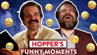 Stranger Things Bloopers: Best Of Chief Hopper |