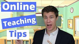 10 Online Teaching Tips | Remote Teaching | How to teach online | Online Teacher | Teach Online