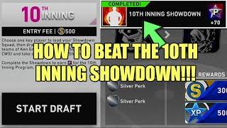 10TH INNING SHOWDOWN (COMPLETE GUIDE + TIPS) - MLB THE SHOW 20