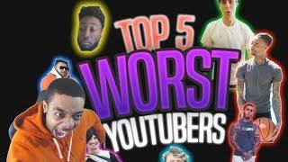 Reacting To The Top 5 WORST Basketball players on youtube... (THIS HAS TO STOP!)