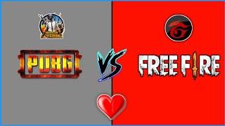 Free fire vs Pubg 