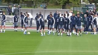 N'Golo Kanté ● Kingsley Coman ● Raphaël Varane ● Training French team