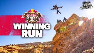 Brandon Semenuk Makes Red Bull Rampage History Once Again | Winning Run 2021