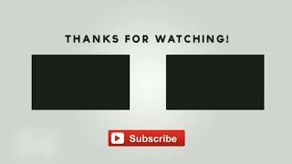 Top 10 Outro Template Free Download + No Copyright | End Card intro without text 2020 |